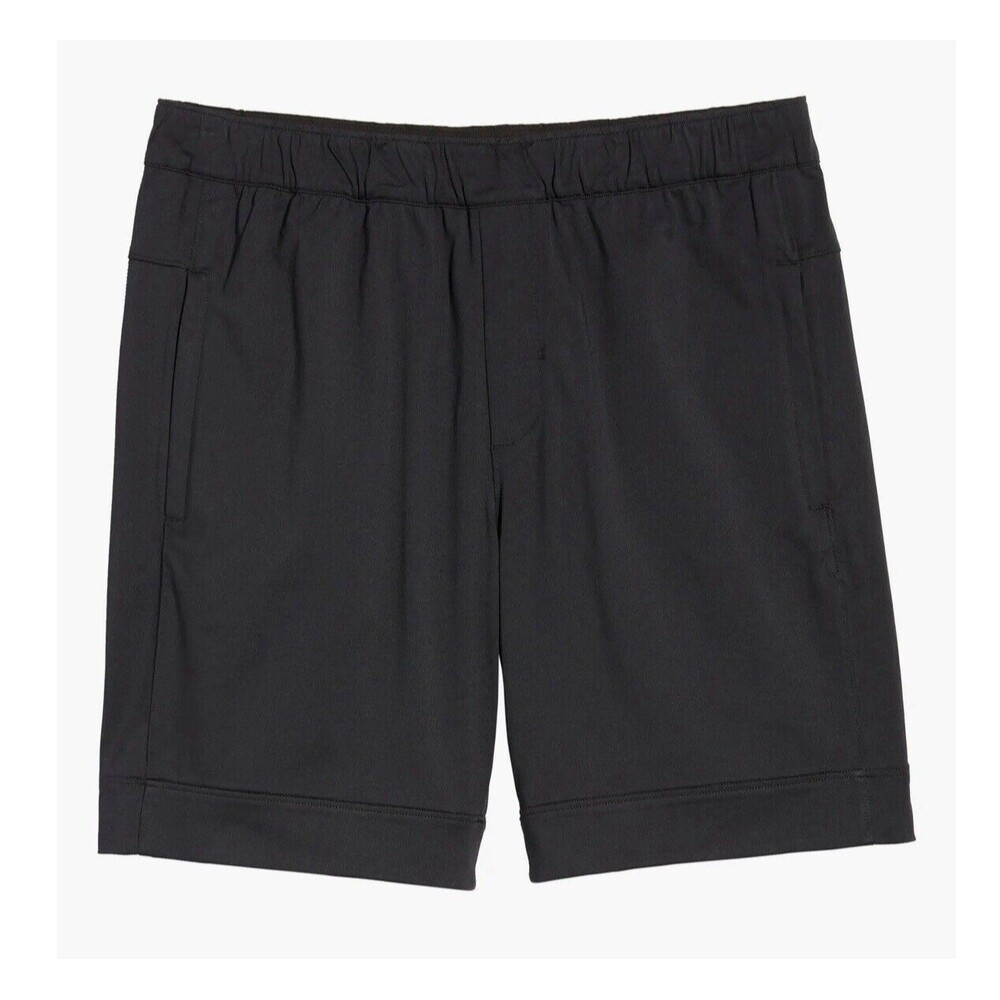 Vince Men Modern Pull-On Jogger Short In Black Sz XL New